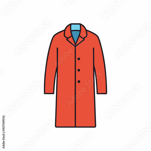 red and white jacket