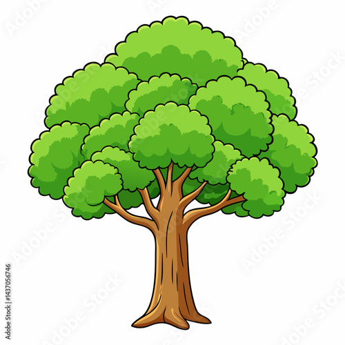 tree with green leaves