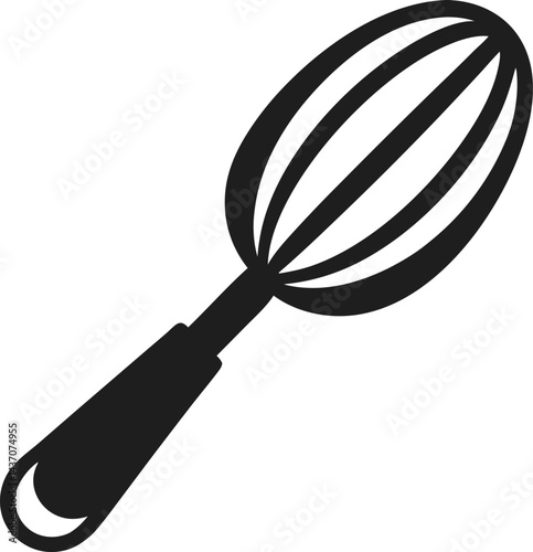 egg-beater isolated on white