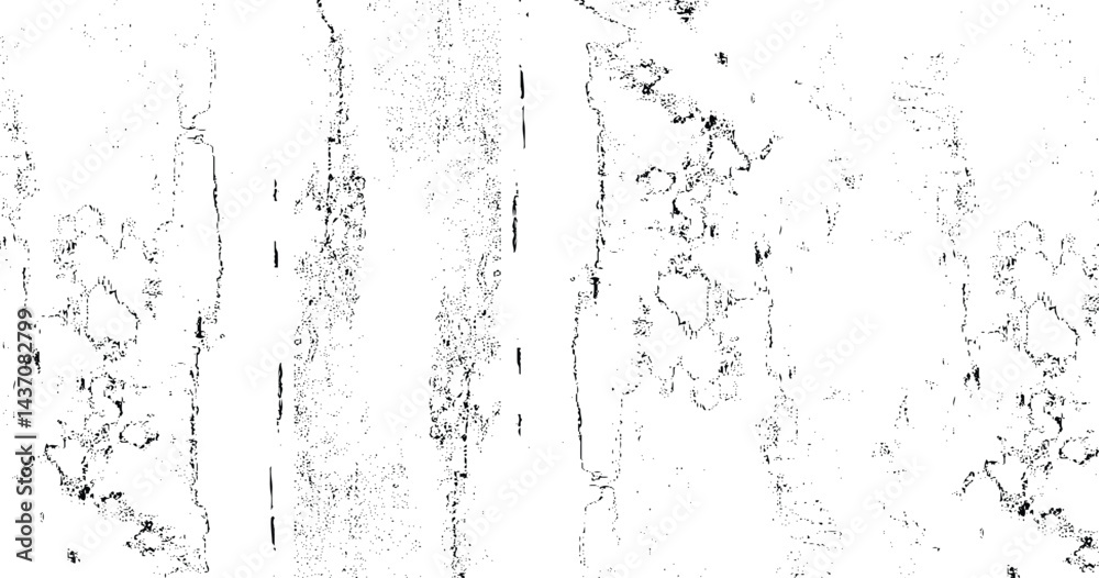 Obraz premium Black grunge texture background. Abstract grunge texture on distress wall stock illustration