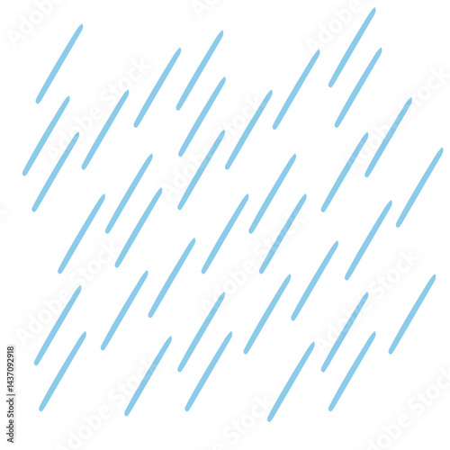 diagonal rain lines doodle illustration