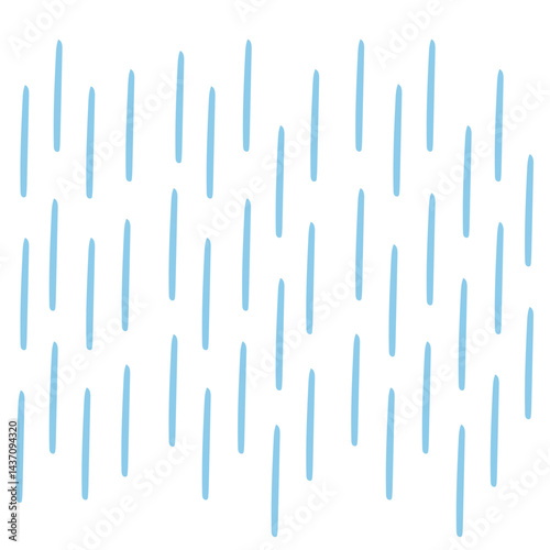vertical rain lines doodle illustration