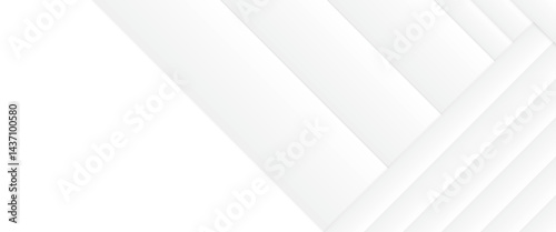 Minimal geometric grey white abstract background use for poster, template on web, backdrop.
