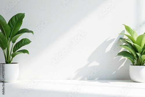 Clean white backdrop, pristine surface, minimalist aesthetic, elegant, visual, bright