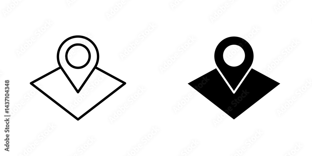 Land layers flat simple vector icons illustration set. Land layers flat simple vector icons illustration set.
