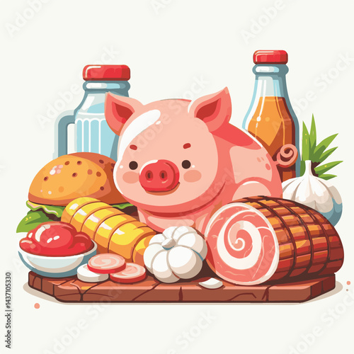 food, pork, meat, cuisine, cooking, background, delicious, roasted, cooked, suckling pig, table, snack, skin, ingredient, fresh, plate, crispy, filipino, pig, healthy, traditional, rice, restaurant, d