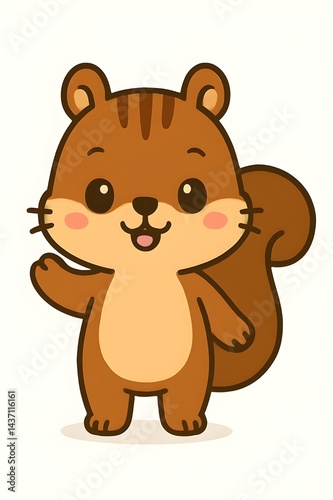 Cartoon chibi animal