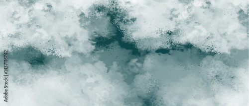 Abstract blue watercolor grunge old black and white texture with smoke. Old grunge design cement wall texture. Soft white vintage or antique distressed texture. 