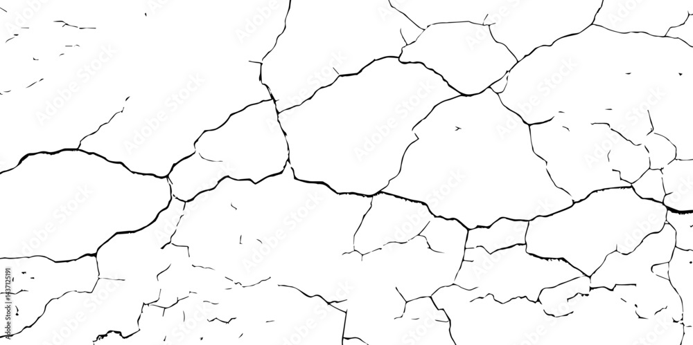 High-Resolution Vector Texture of Dry Cracked Earth with Transparent Background – Grunge Distressed Overlay Featuring Natural Split Lines and Soil Fractures
High-Resolution Vector Texture of Dry Cracked Earth with Transparent Background – Grunge Distressed Overlay Featuring Natural Split Lines and Soil Fractures