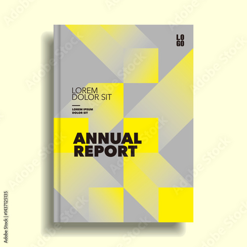 기하학적이고 모던한 표지 디자인, 브로셔 연차보고서 리플렛 전단지 프레젠테이션 - Modern cover design for brochures, annual reports, flyers, and business presentations