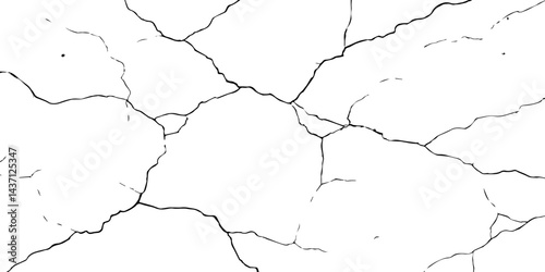 Closeup of dry fissure ground. White dried and cracked ground earth background.Gray crack on earth texture. erosion.	