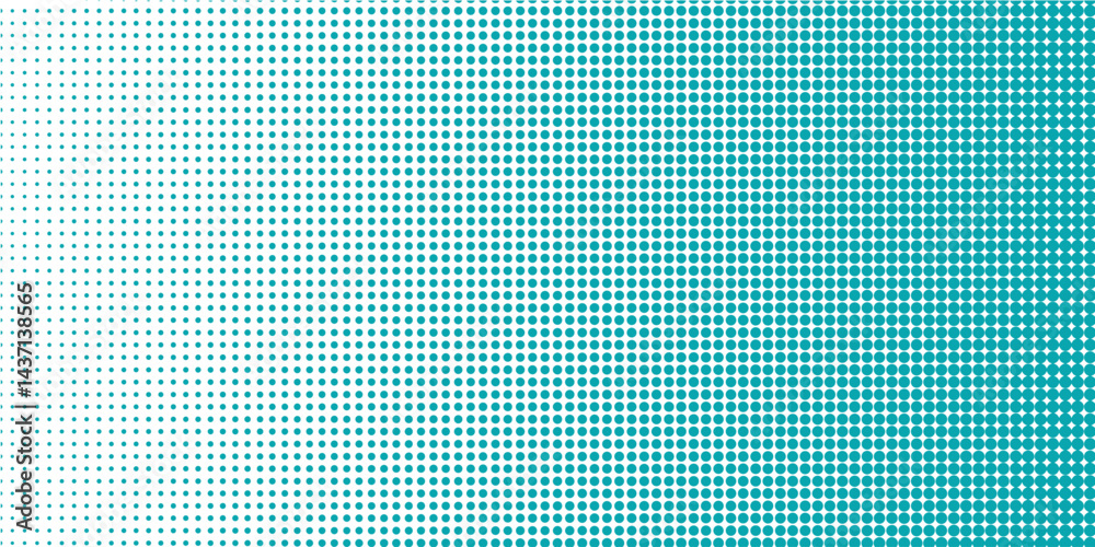 Transparent Vector Gradient Blue Color Halftone Background Staggered Dots Pattern modern dotted