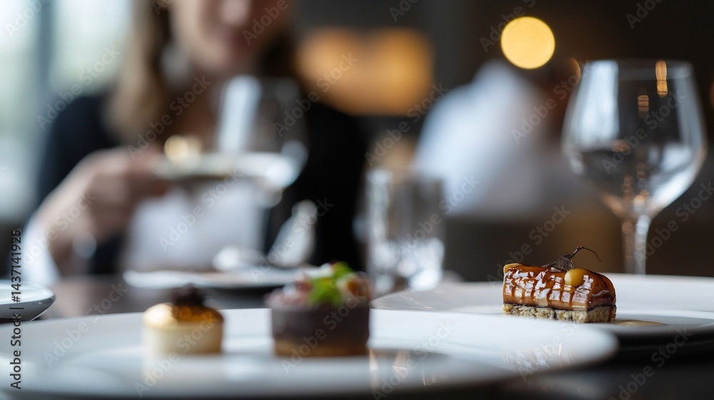 Stock photo concept: A corporate executive enjoying a fine dining experience at a michelin starred restaurant Stock photo concept: A corporate executive enjoying a fine dining experience at a michelin starred restaurant