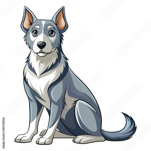 Dog (sitting)