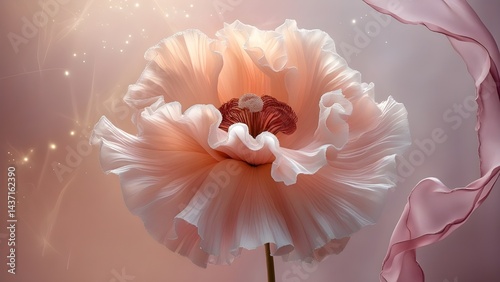 pink tulip flower