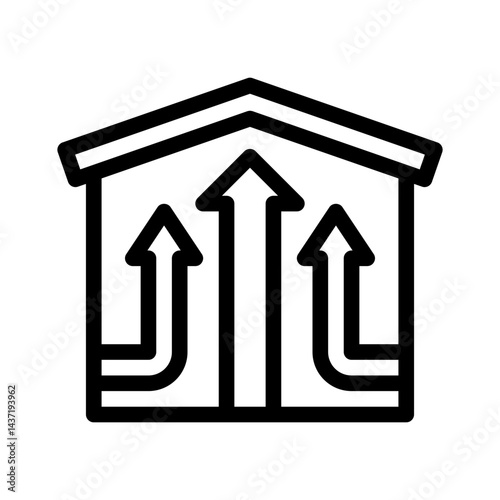 building line icon
