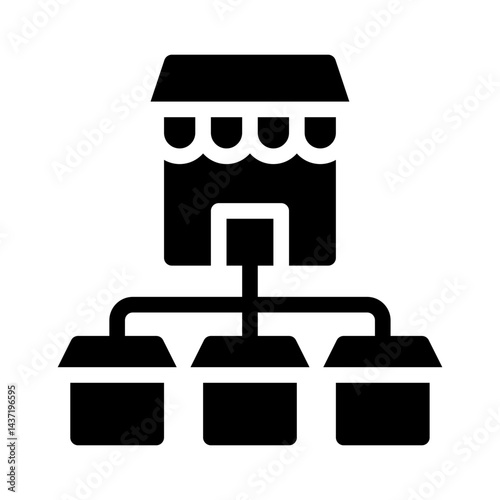franchise glyph icon