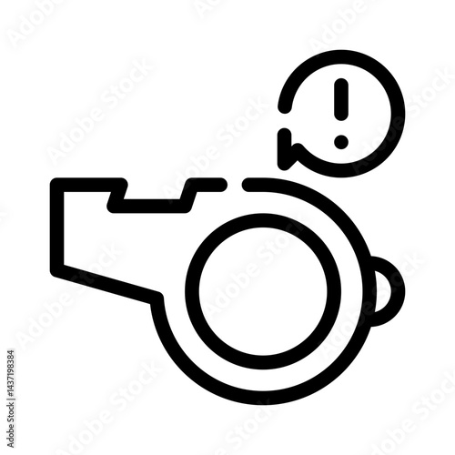 whistleblower line icon