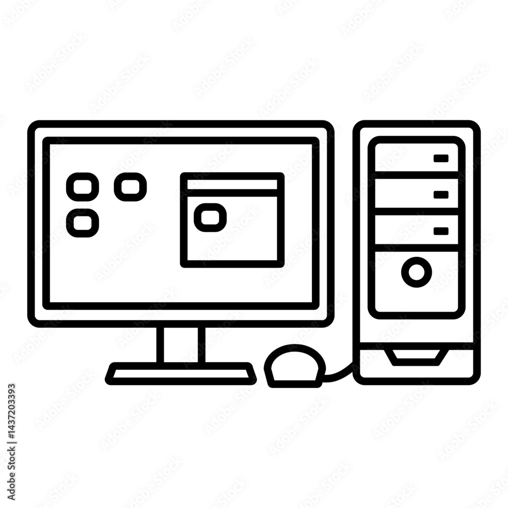 데스크탑 PC 컴퓨터 데스크탑 PC 컴퓨터