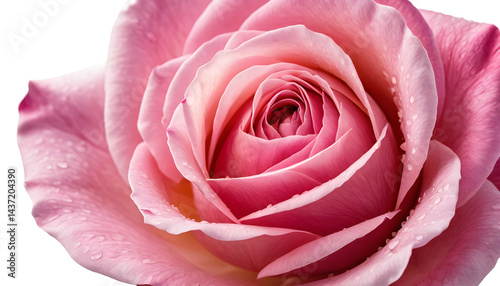 Captivating pink rose close-up floral beauty natural environment vibrant colors fresh perspective