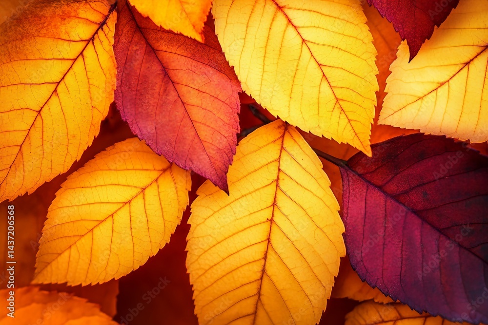 Bright background autumn season leaves close-up with backlight as a background, template or web banner for the design of the autumn theme stock photo Bright background autumn season leaves close-up with backlight as a background, template or web banner for the design of the autumn theme stock photo