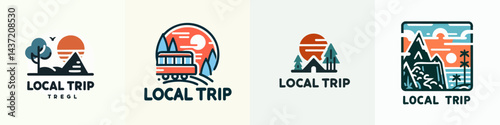 local trip logo design inspiration