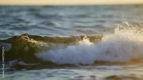 sea waves on the beach