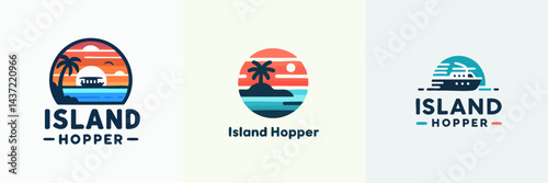 island hopper logo design inspiration