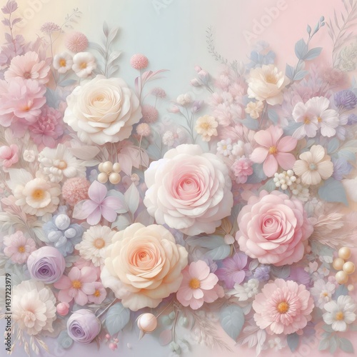 Pastel Rose and soothing atmosphere