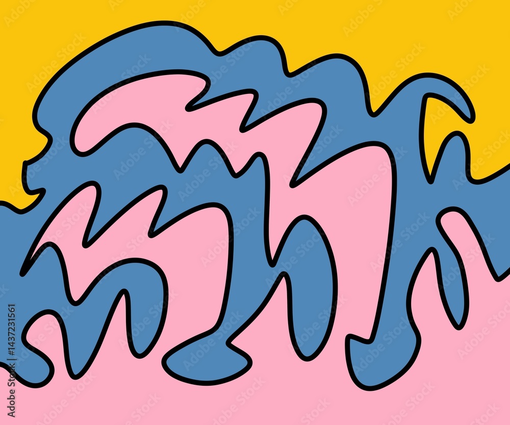 seamless pattern with fire flames