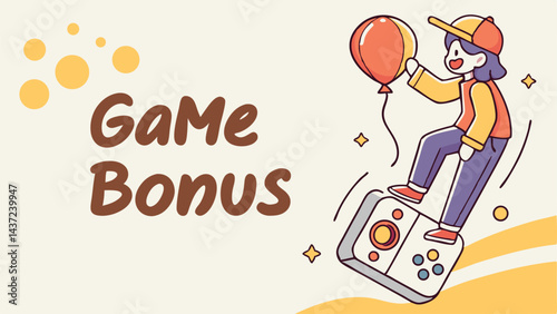 editable text effect game bonus 3d cartoon template