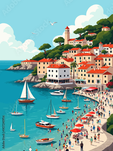 europa detailed of a fun Croatia tour souvenir