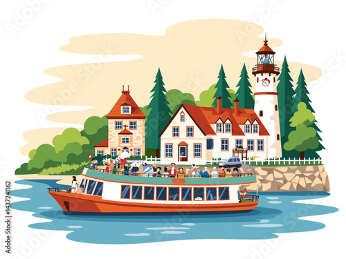 tour detailed of a fun new england tour souvenir