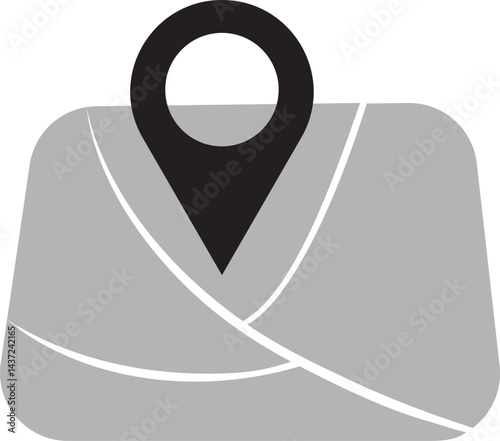 location pin, black map pin, GPS icon, map marker, location icon, pin on map, navigation symbol, travel icon, echolocation icon, black location, map point