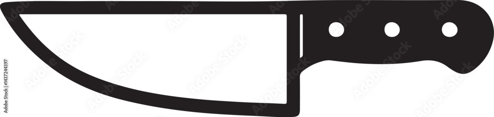 Fototapeta premium kitchen knife