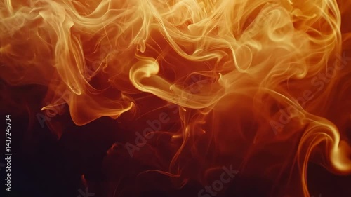 Slow Motion Abstract Smoke Flow in 4K Ultra HD