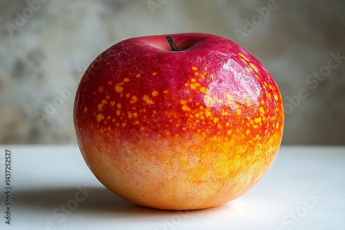 vibrant red-orange aguaje, photo