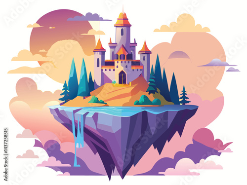 Kingdoms in the Sky: Floating Islands and Castles