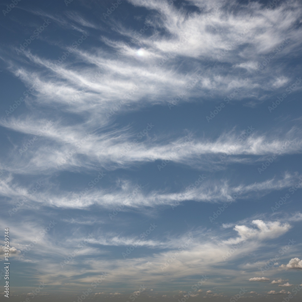 Soft Horizons Under Cirrostratus Skies Soft Horizons Under Cirrostratus Skies
