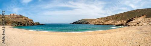 Obraz na płótnie Fokos Beach Mykonos Island South Aegean Region (Südliche Ägäis) Greece w salonie