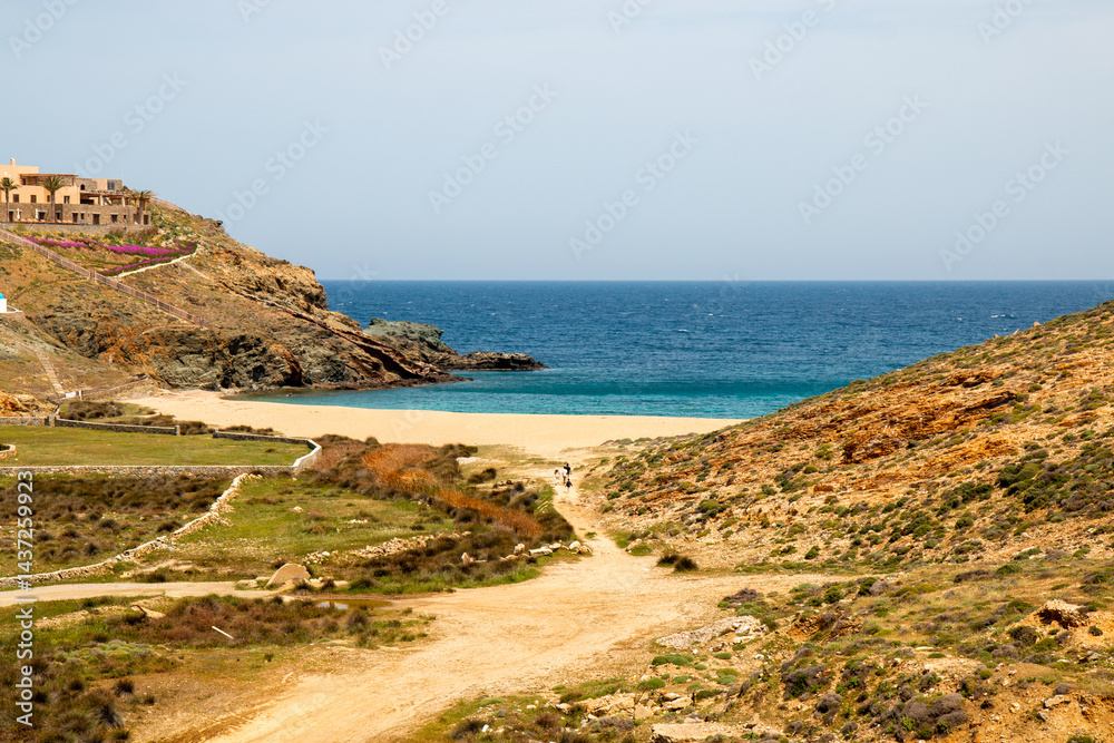 Fokos Beach Mykonos Island South Aegean Region (Südliche Ägäis) Greece