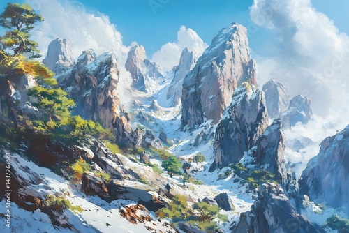 swiss alps mountains