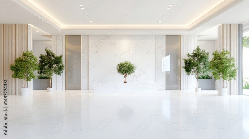 Modern, minimalist, spacious foyer Modern, minimalist, spacious foyer