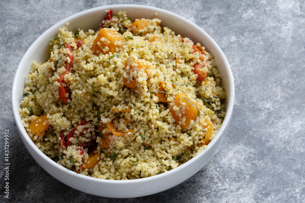 cuoscous pumpkin salad