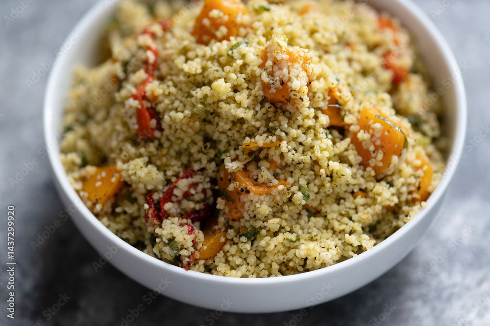 cuoscous pumpkin salad