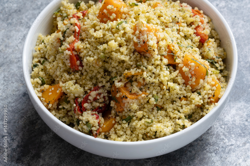 cuoscous pumpkin salad
