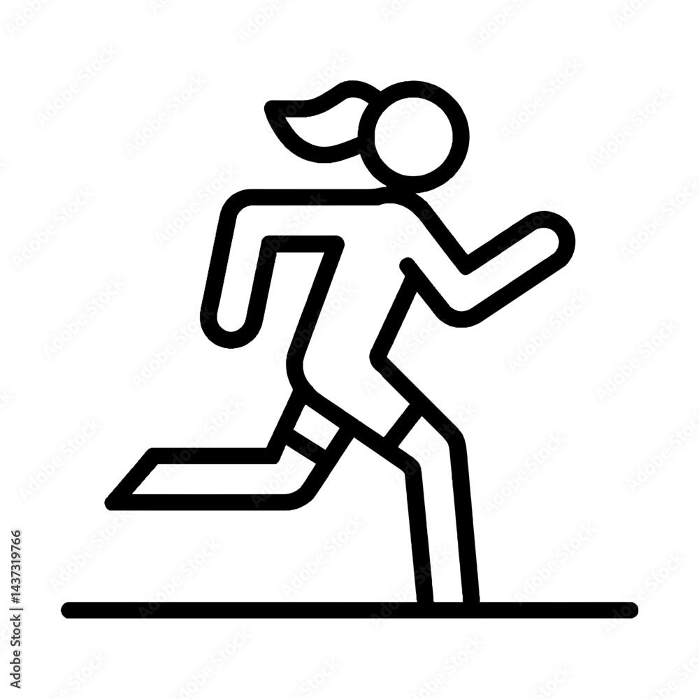 Cross Country Running Symbol Vector Graphic with Transparent Background, Cross Country Running Icon Cross Country Running Symbol Vector Graphic with Transparent Background, Cross Country Running Icon