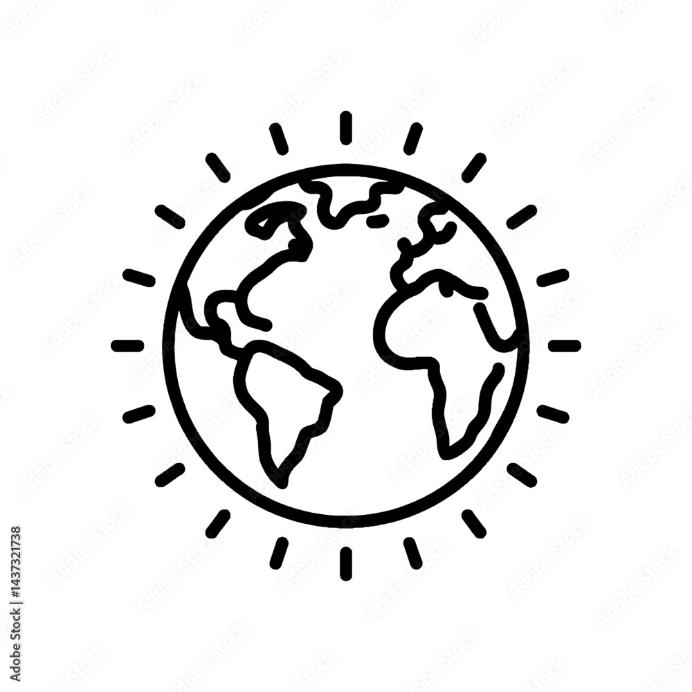 Earth Avatar Symbol Vector Graphic with Transparent Background, Earth Avatar Icon Earth Avatar Symbol Vector Graphic with Transparent Background, Earth Avatar Icon