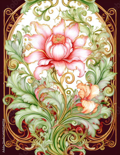 abstract floral background