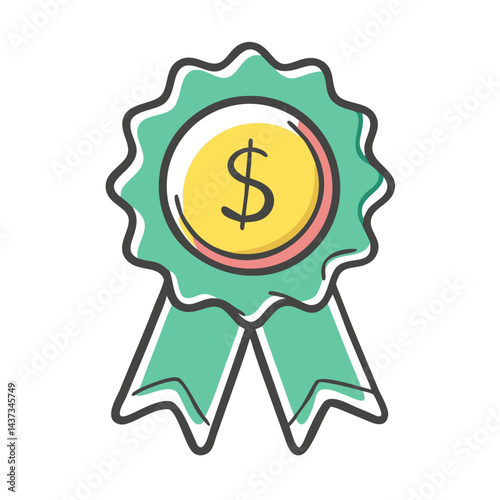 grant or award icon, grant or award vector illustration-simple illustration of grant or award, perfect for grant or award logos and icons